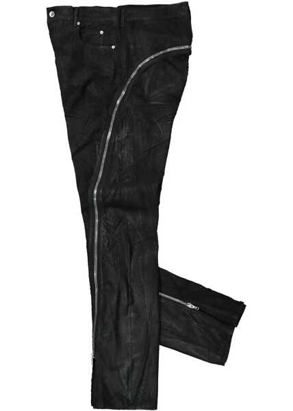 Blugi drepti Rick Owens Bolan Banana Jeans BLACK Barbati (BM 15836405) 3