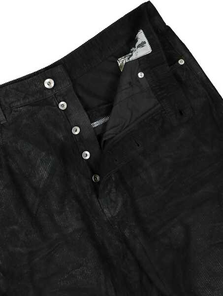Blugi drepti Rick Owens Bolan Banana Jeans BLACK Barbati (BM 15836405) 4