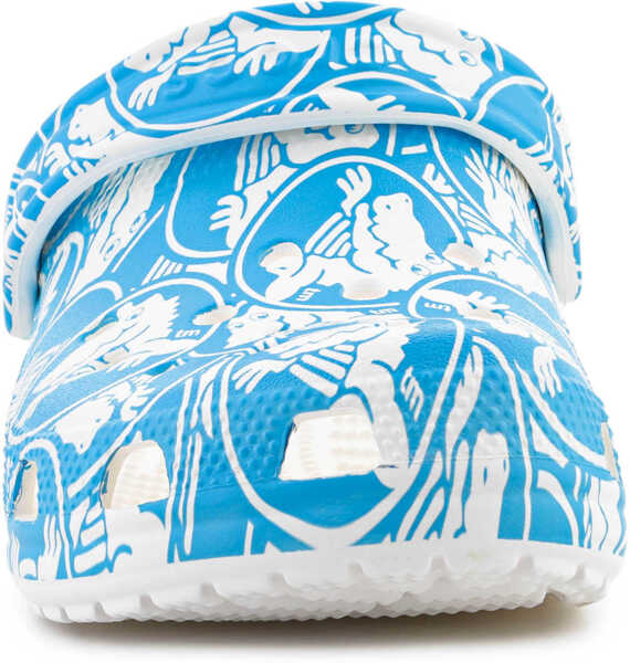 Slapi Crocs Classic Duke Print Clog venetian blue Blue Barbati (BM 15837125) 2