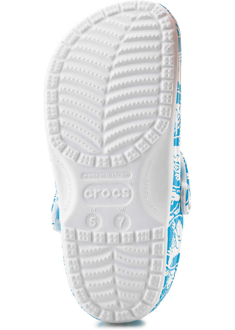 Slapi Crocs Classic Duke Print Clog venetian blue Blue Barbati (BM 15837125) 7