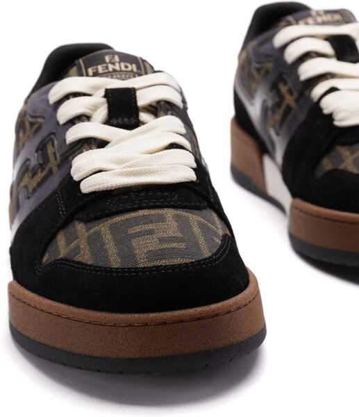 Sneakers Fendi Match Sneakers NEROTABACC.NEROICE Barbati (BM 15837203) 5