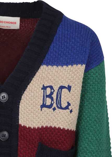 Cardigane Bobo Choses B.c Vintage Color Block Cardigan MULTICOLOUR Fete (BM 15837230) 3