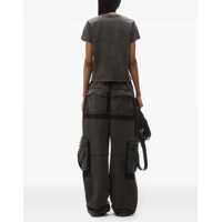 Tricouri Alexander Wang Dama - Tricouri Alexander Wang T-Shirt With 00 Graphic GREY Femei (BM 15837506) - B-mall.ro
