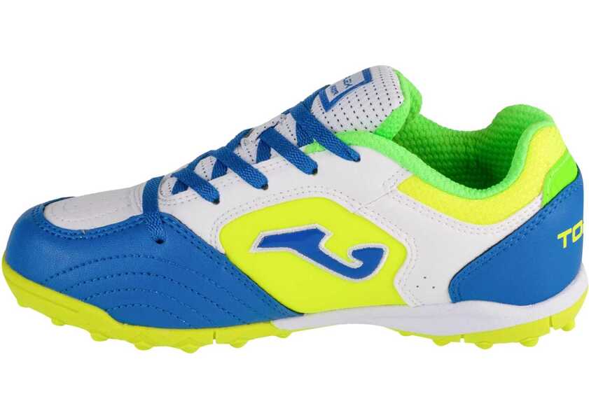 Ghete fotbal Joma Top Flex Jr 2402 TF White Baieti (BM 15838391) 2