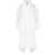 Salvatore Ferragamo Silk Blend Chiffon Trenchcoat With Removable Hood White
