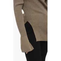 Imbracaminte EUDON CHOI Dama - Pulovere EUDON CHOI Assimetric Ribbed Sweater Green Femei (BM 15838511) - B-mall.ro