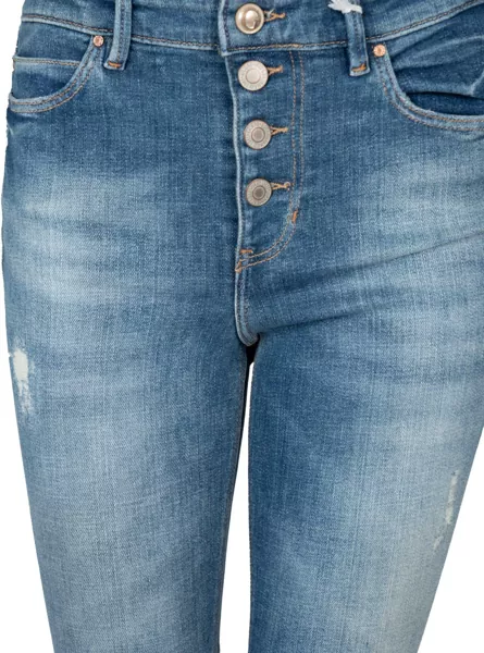 Pantaloni casual GUESS Skinny W1YA28 Niebieski Barbati (BM 15838670) 3