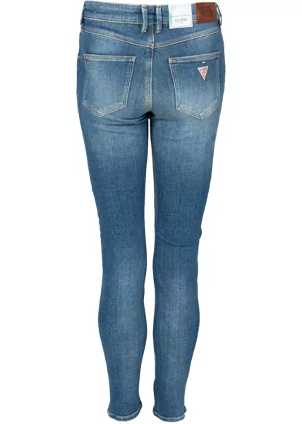 Pantaloni casual GUESS Skinny W1YA28 Niebieski Barbati (BM 15838670) 4