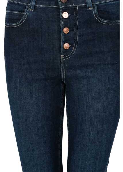 Pantaloni casual GUESS Skinny High W2RA28D4KF4 Niebieski Barbati (BM 15838676) 3