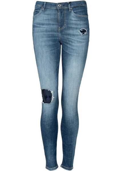Pantaloni casual GUESS Skinny W2RA46D3ZTF Niebieski Barbati (BM 15838682) 2