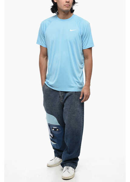 Tricouri Nike Swim Dri-Fit Crew-Neck T-Shirt Light Blue Barbati (BM 15838751) 2