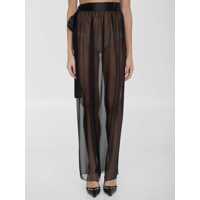 Fuste Dolce & Gabbana Long Silk Chiffon Skirt