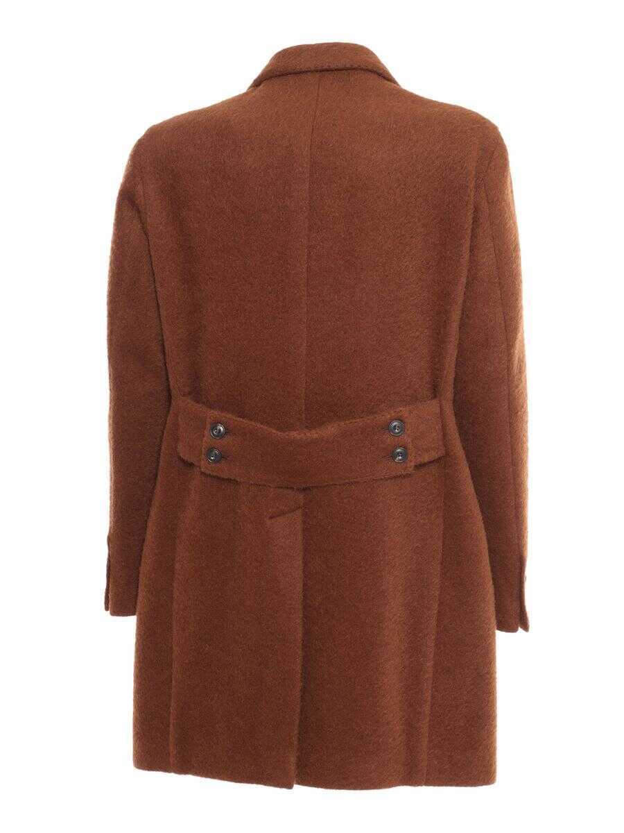 Paltoane Brando-Lubiam Brando-Lubiam Coat BROWN Barbati (BM 15842018) 3