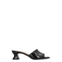Pantofi cu toc Bottega Veneta Cha-Cha Leather Mules Femei