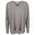 BASE Base Wool V-Necked Sweater GREY