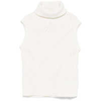 Pulovere Fabiana Filippi Wool And Silk Blend Vest Femei