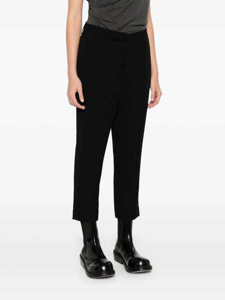 Pantaloni casual Rick Owens Rick Owens Astaires Trousers Black Femei (BM 15847154) 3
