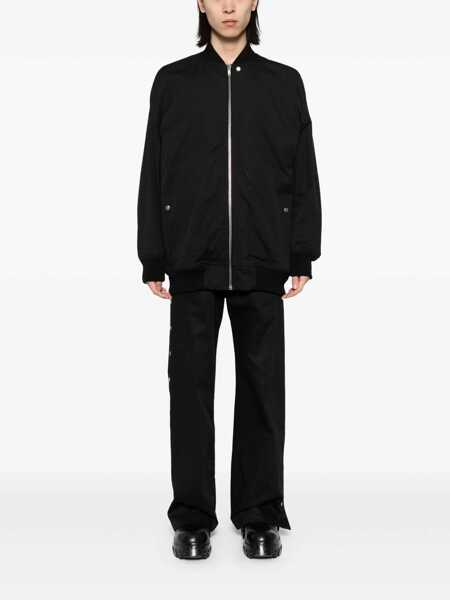 Geci Rick Owens Rick Owens Jumbo Peter Flight Jacket BLACK/PEARL Barbati (BM 15847199) 2