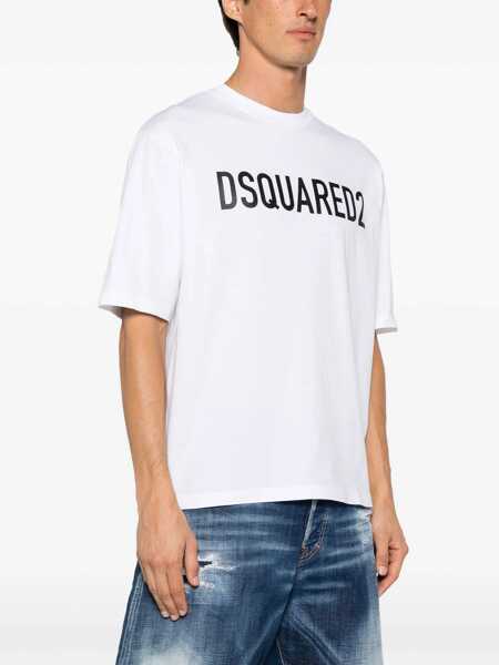 Topuri DSQUARED2 DSQUARED2  T-Shirts And Polos WHITE Barbati (BM 15847529) 3