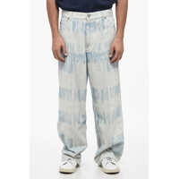 Cravate Corduroy Tie Dye Effect Vast Cut Pant Barbati
