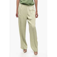 Pantaloni de trening Wide-Leg Pleated Joggers Femei