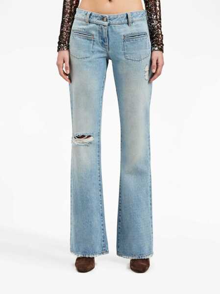 Blugi drepti Palm Angels Light Washed Bootcut Fit Denims 29 Cm Blue Femei (BM 15849347) 3