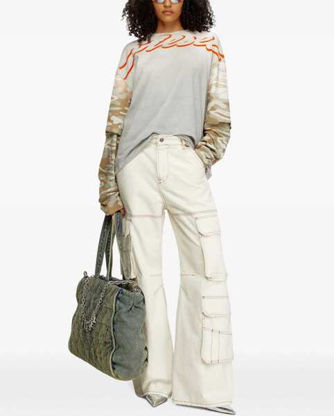 Blugi skinny Diesel Cargo Leggings D-Sire WHITE Femei (BM 15849785) 2