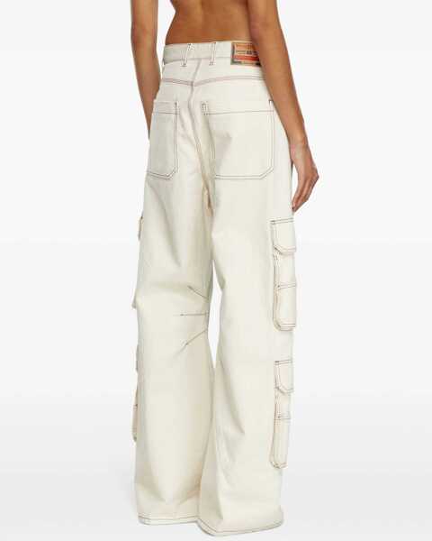 Blugi skinny Diesel Cargo Leggings D-Sire WHITE Femei (BM 15849785) 4