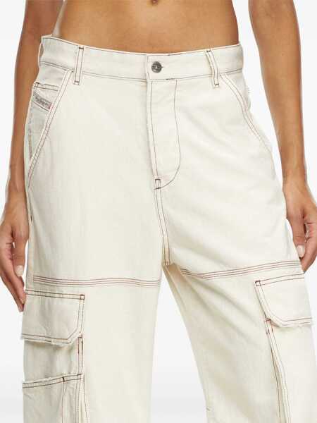 Blugi skinny Diesel Cargo Leggings D-Sire WHITE Femei (BM 15849785) 5