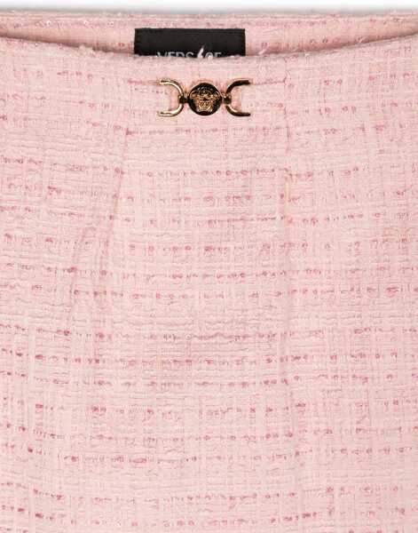 Fuste casual Versace Skirt Cotton Mix Tweed PINK Fete (BM 15849815) 3