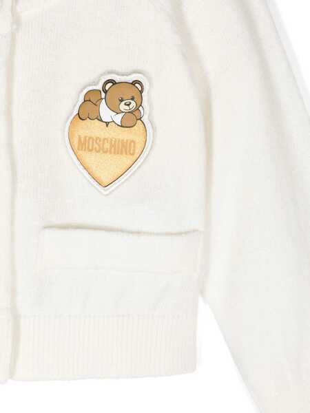 Cardigane Moschino Cardigan WHITE Fete (BM 15849881) 3