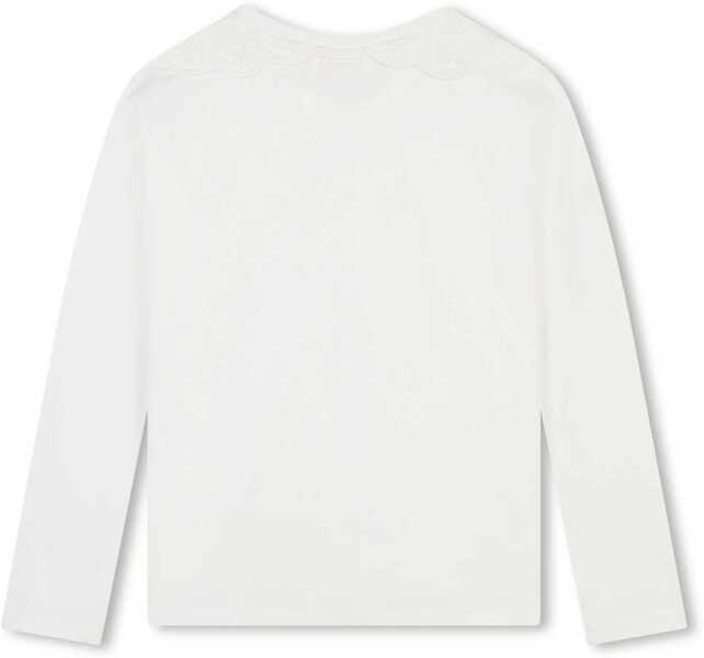 Tricouri Chloe Tee Shirt M/L WHITE Baieti (BM 15849992) 2