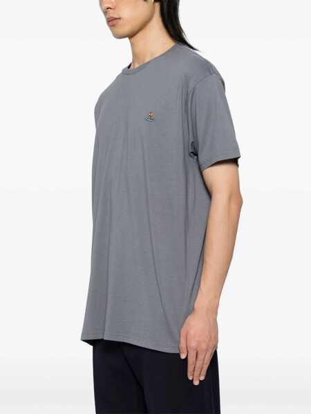 Tricouri Vivienne Westwood T-Shirt With Logo GREY Femei (BM 15849995) 3