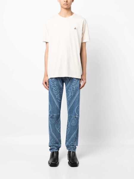 Tricouri Vivienne Westwood T-Shirt Orb WHITE Femei (BM 15850007) 2