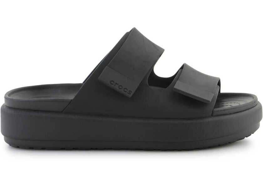 Slapi Crocs Brooklyn Luxe Sandal black/black Black Femei (BM 15850142) 6