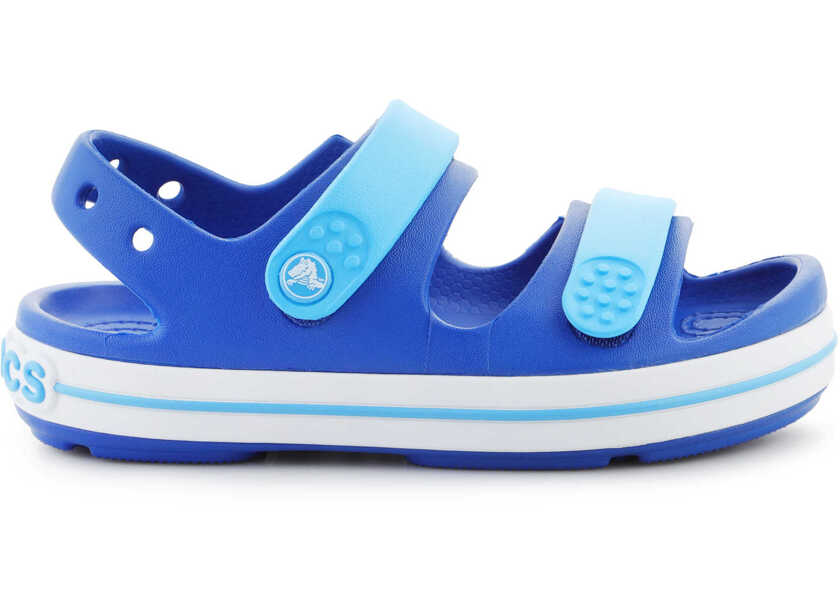 Sandale Crocs Crocband Cruiser Sandal K Blue Bolt venetian Blue Blue Baieti (BM 15850211) 6