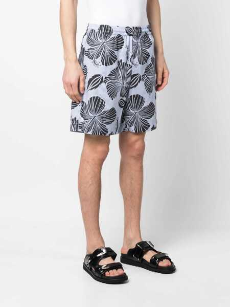 Pantaloni MSGM Msgm Shorts BLUE Barbati (BM 15852395) 3