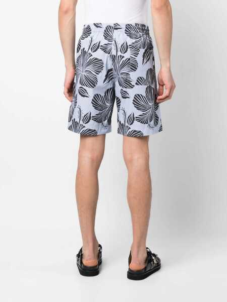 Pantaloni MSGM Msgm Shorts BLUE Barbati (BM 15852395) 4