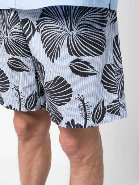Pantaloni MSGM Msgm Shorts BLUE Barbati (BM 15852395) 5