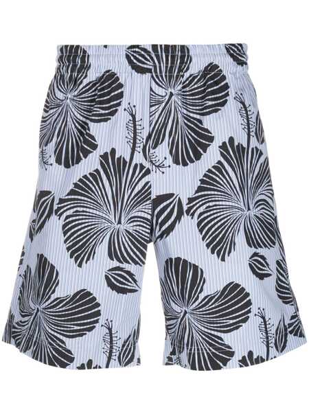 Pantaloni MSGM Msgm Shorts BLUE Barbati (BM 15852395) 1