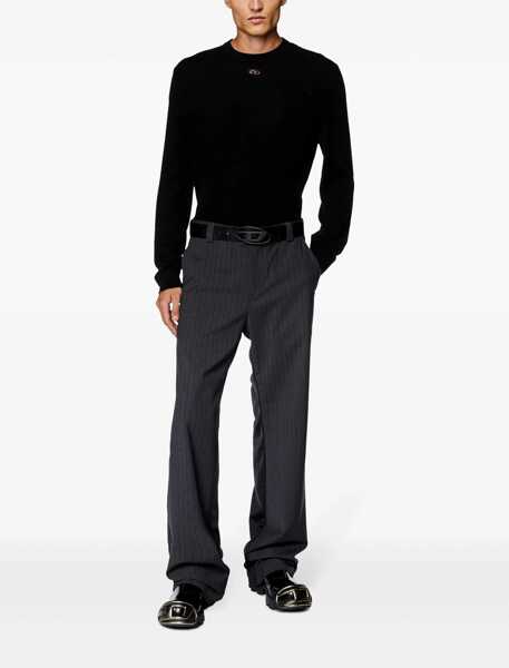 Pulovere casual Diesel K-Vieri Jersey BLACK Barbati (BM 15861377) 2