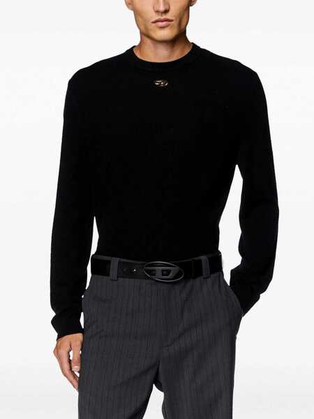 Pulovere casual Diesel K-Vieri Jersey BLACK Barbati (BM 15861377) 3