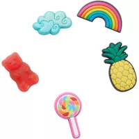 Slapi pentru Baieti - Slapi Crocs JIBBITZ Happy Candy 5 Pack N/A Baieti (BM 15861890) - B-mall.ro