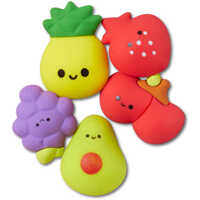 Slapi pentru Baieti - Slapi Crocs JIBBITZ Squish Fruits 5 Pack N/A Baieti (BM 15861917) - B-mall.ro