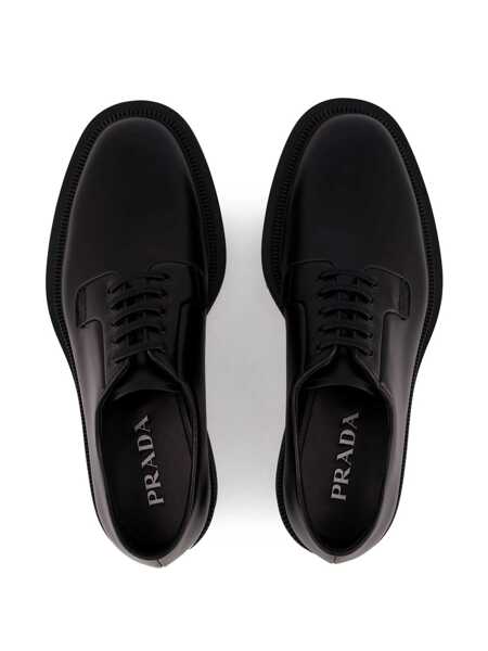 Pantofi eleganti Prada Prada Lace-Ups Black Barbati (BM 15863441) 4