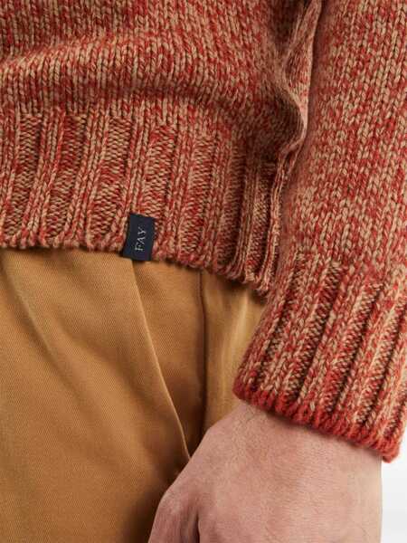 Pulovere Fay Fay Sweater BROWN Barbati (BM 15870776) 4