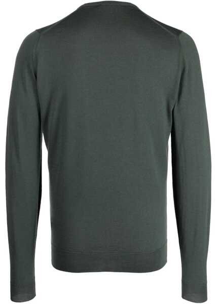 Pulovere casual John Smedley Lundy Pullover GREEN Barbati (BM 15874196) 2