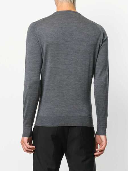 Pulovere casual John Smedley Lundy Pullover GREY Barbati (BM 15874202) 4