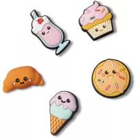 Slapi pentru Baieti - Slapi Crocs JIBBITZ Mini 3D Pastry Shop 5 Pack N/A Baieti (BM 15875351) - B-mall.ro