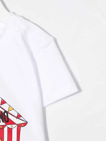 Tricouri Moschino T-Shirt WHITE Baieti (BM 15875603) 3